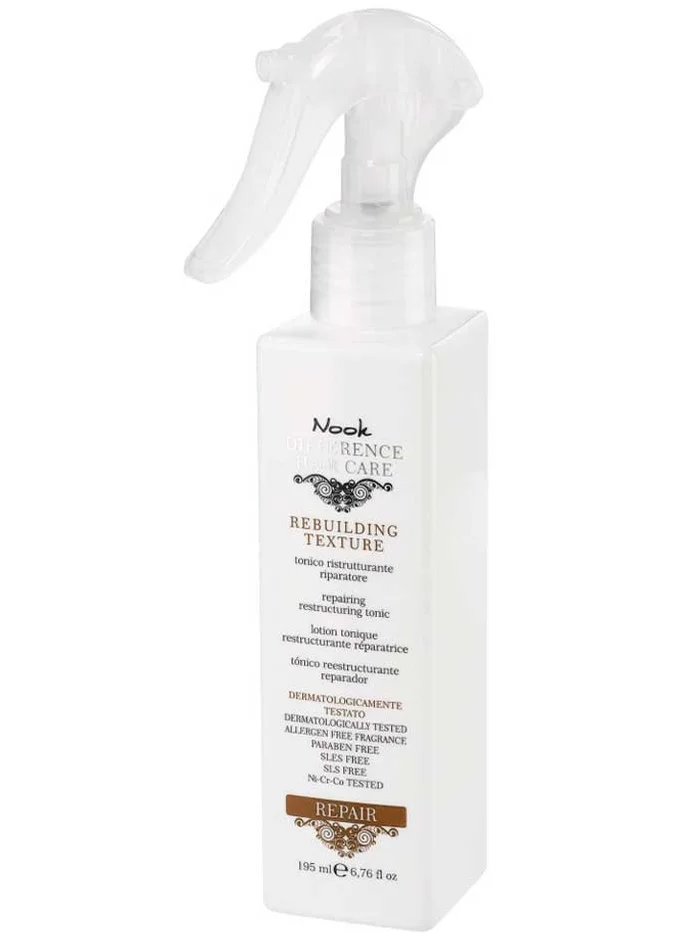 Nook Difference Hair Care Rebuilding Texture Repair | Tonico Reestructurante 195ml