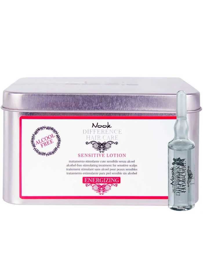 Nook Difference Hair Care Sensitive Lotion Energizing | Tratamiento Anti-Caida 12x7ml