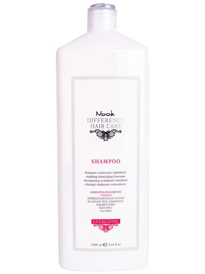 Nook Difference Hair Care Shampoo Energizing | Champu Revitalizante 1000ml