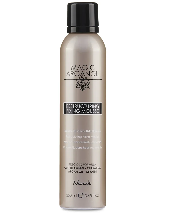 Nook Magic Arganoil Mousse Fijadora Reestructurante 250ml
