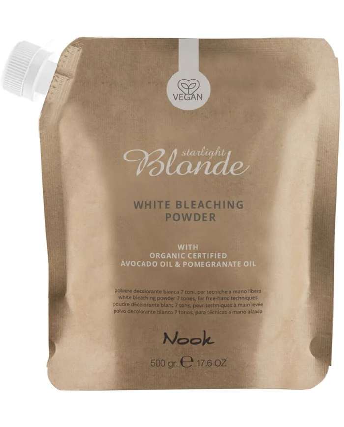 Nook Starlight Blonde Polvo Decolorante Blanco 500GR