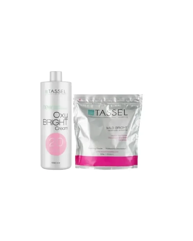 Oxigenada Oxybright 20 Volumenes 1Litro 1000ML + Decoloracion AzuL …