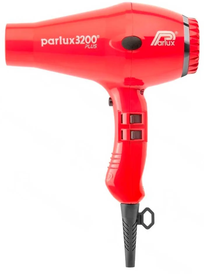 Parlux 3200 Plus Secador de Pelo Profesional. 1900 W Rojo