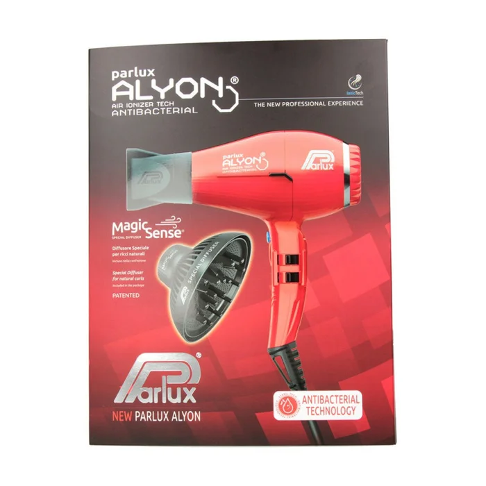 Parlux Alyon Secador Rojo Noche + Difusor Magicsense