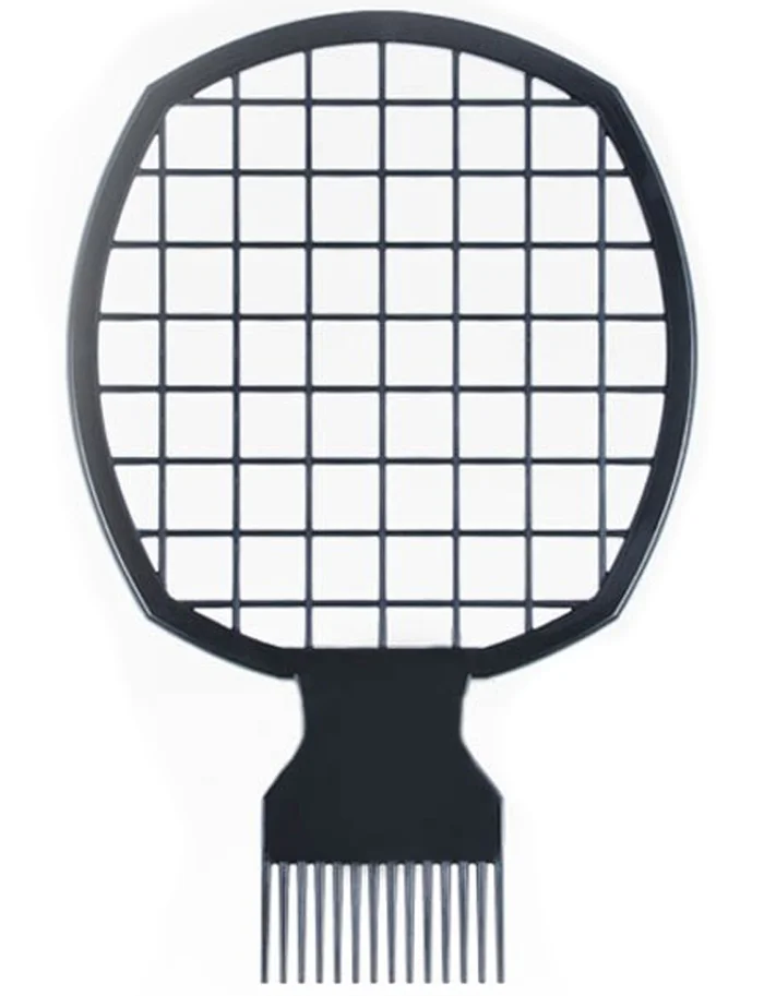 Perfect Beauty Afro Twist Racket Peine de Rizos para Cabello Afro