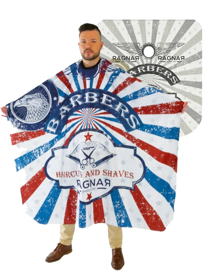Ragnar Capa De Corte Barbería Aviator 160x145cm