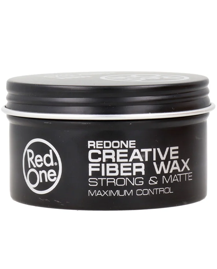 Red One Creative Fiber Wax Cera Fibrosa Acabado Mate Fijación Fuerte Para el Cabello 100ml