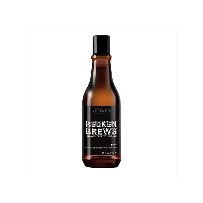 Redken Brews Champú 3-En-1 300 ml