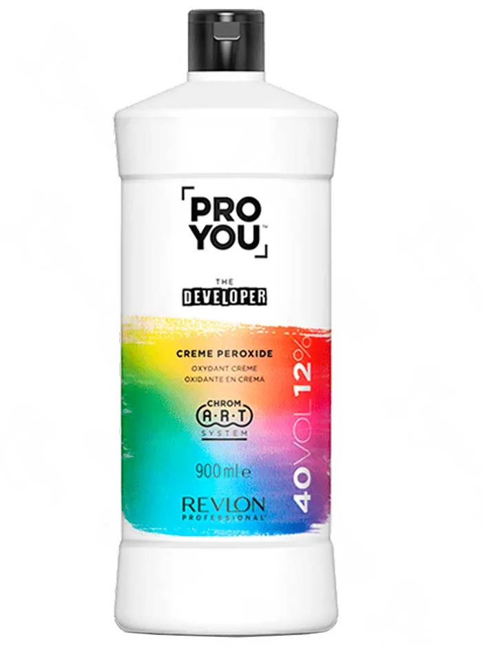 Revlon Proyou The Developer Oxigenada para tintes de pelo Color Maker 40vol. 900ml