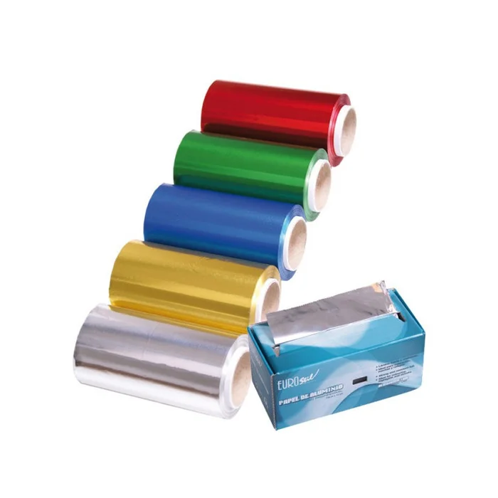 ROLLO PAPEL ALUMINIO 100 M. : Color – Plata