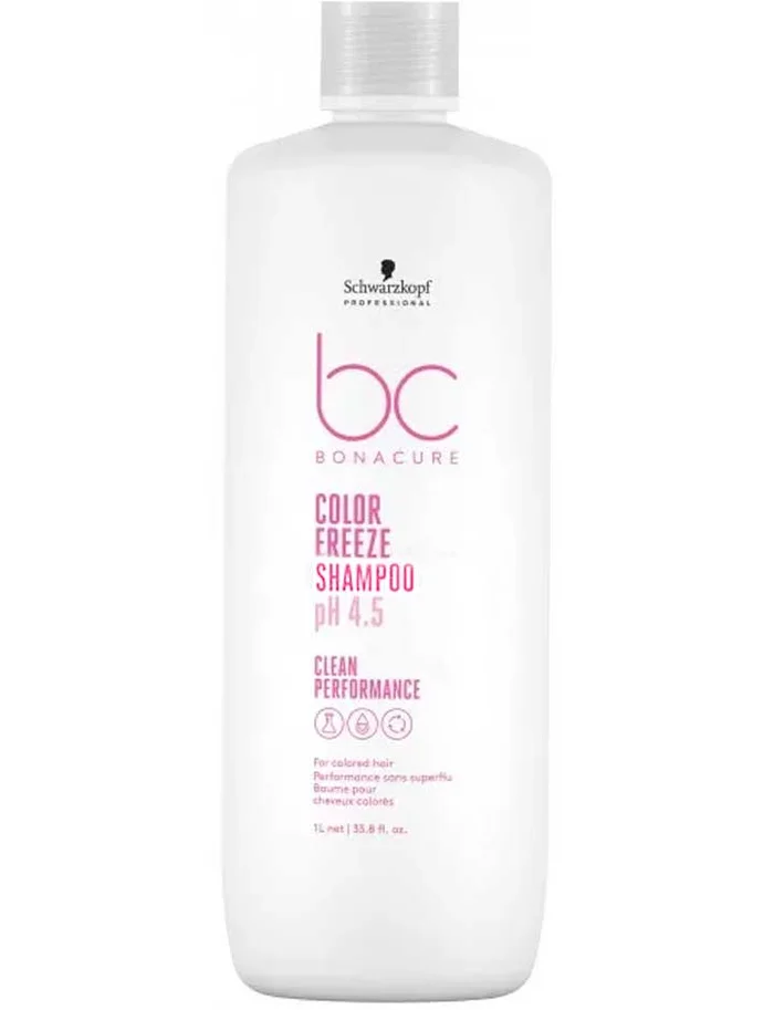 Schwarzkopf BC Bonacure Color Freeze Champú | Para Cabello Teñido 1000ml