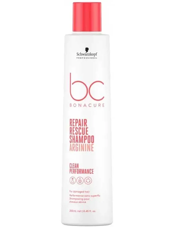Schwarzkopf BC Bonacure Repair and Rescue Champú Reparador | Para Cabello Dañado 250ml