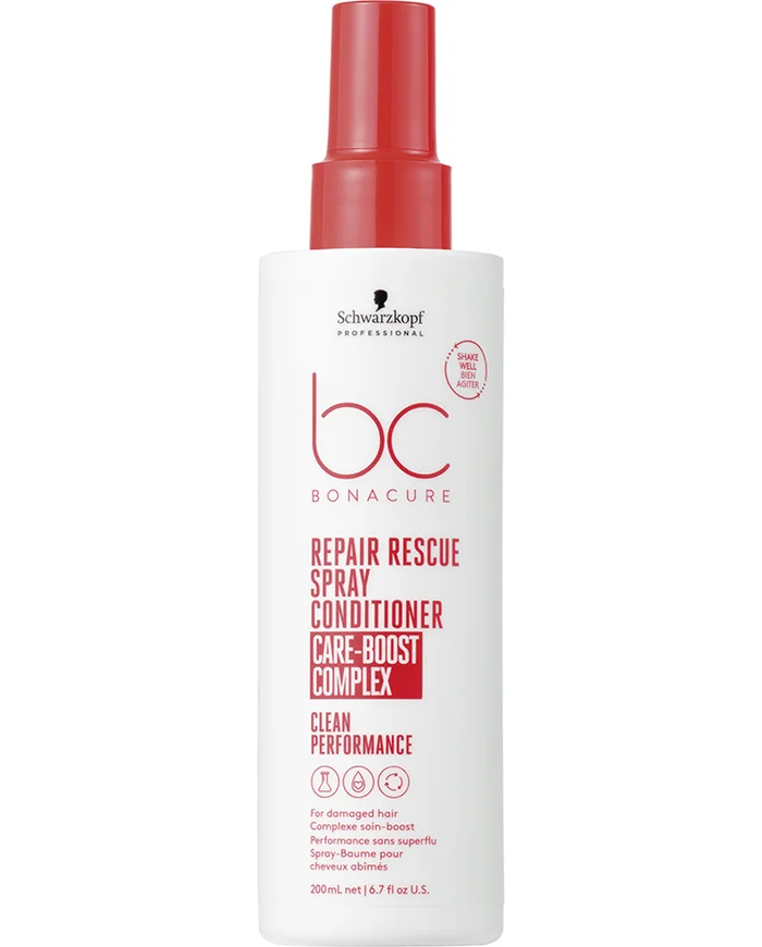 Schwarzkopf BC Bonacure Repair and Rescue Spray Acondicionador con Care Boost Complex Cabello Dañado 200ml