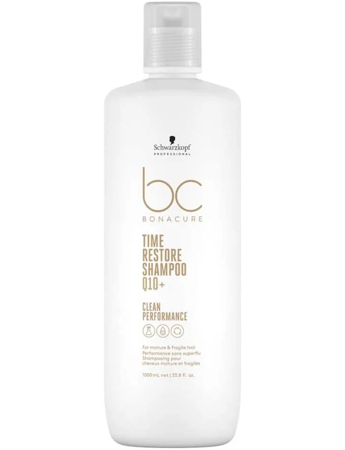 Schwarzkopf BC Bonacure Time Restore Champú | Para Cabello Frágil 1000ml
