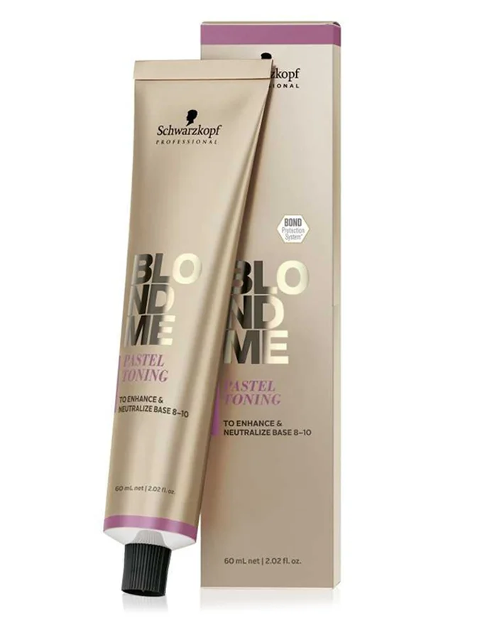 Schwarzkopf Blondme Blonde Pastel Toning Crema Matificante Pastel 60ml