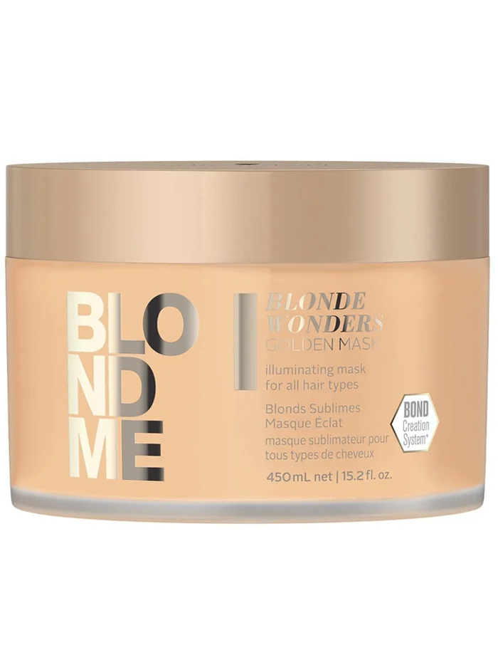 Schwarzkopf Blondme Blonde Wonders Golden Mask Mascarilla Iluminadora para Rubios 500ml