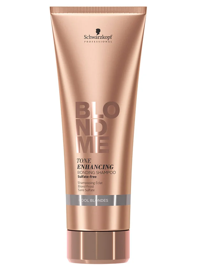 Schwarzkopf Blondme Enhancing Bonding Champú Rubio Frío 250ml.