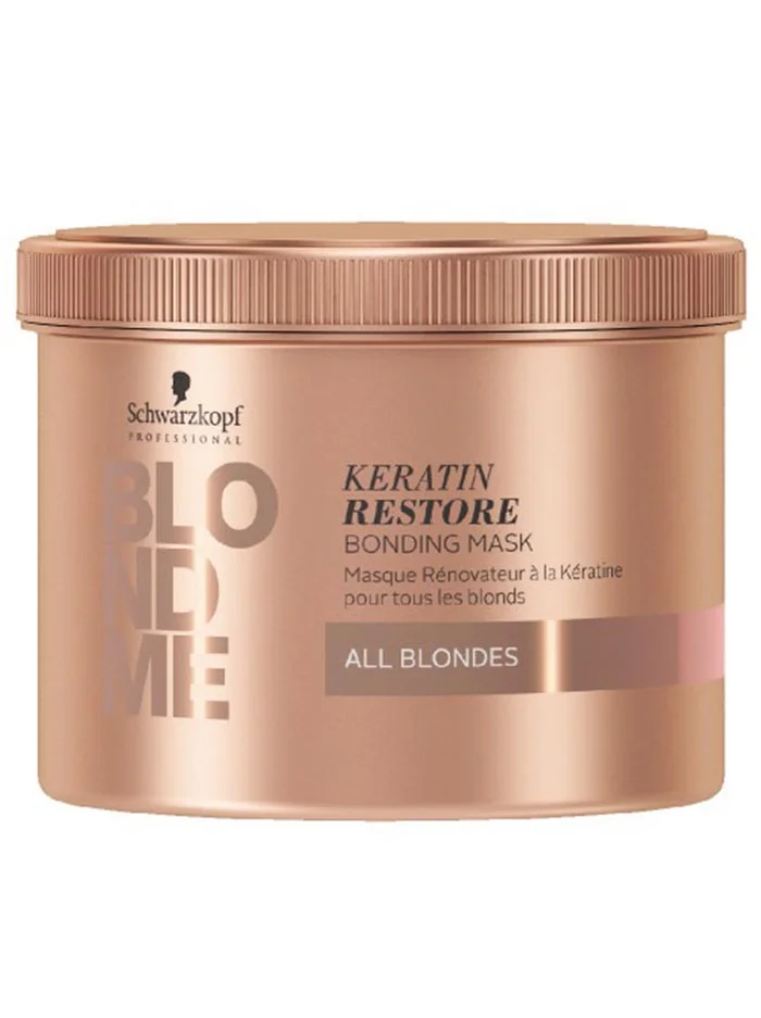 Schwarzkopf Blondme Mascarilla Reparadora Con Queratina 500ml..