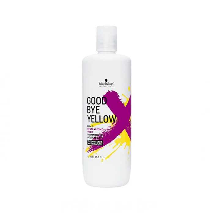 Schwarzkopf Good Bye Yellow Champú 1000 ml