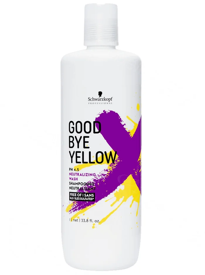 Schwarzkopf Good Bye Yellow Champú Neutralizante 1000ml