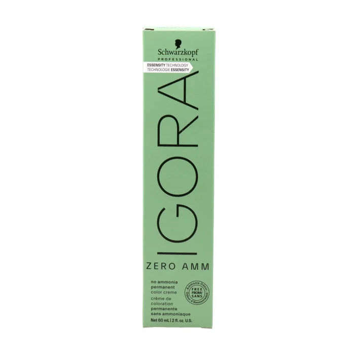 Schwarzkopf Igora Zero Ammoniac 7-77 Rubio Medio Cobrizo Intenso 60 ml