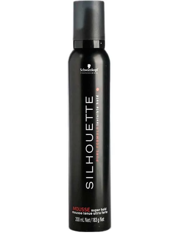 Schwarzkopf Silhouette Pure Super Hold Espuma Extra Fuerte 200 ml.