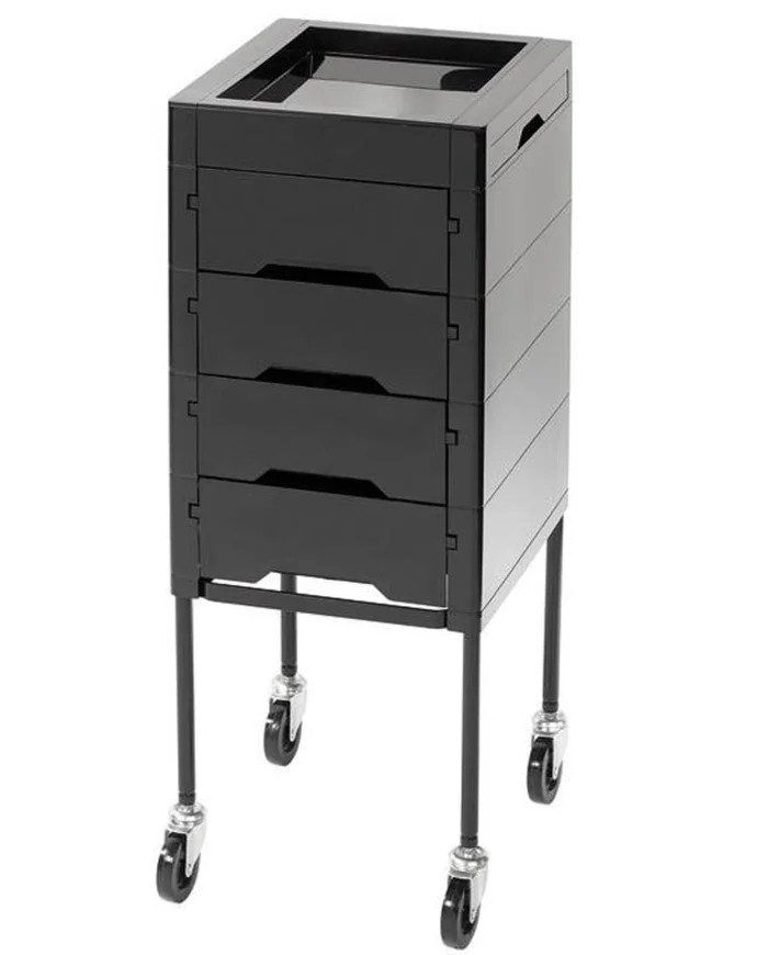 Sibel Carrito de Peluquería Modelo Secret Negro