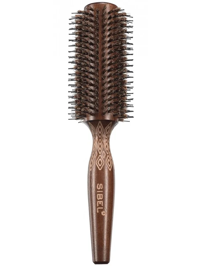 Sibel Decopro Cepillo de Madera con Cerdas de Jabalí y Nylon 30/63mm