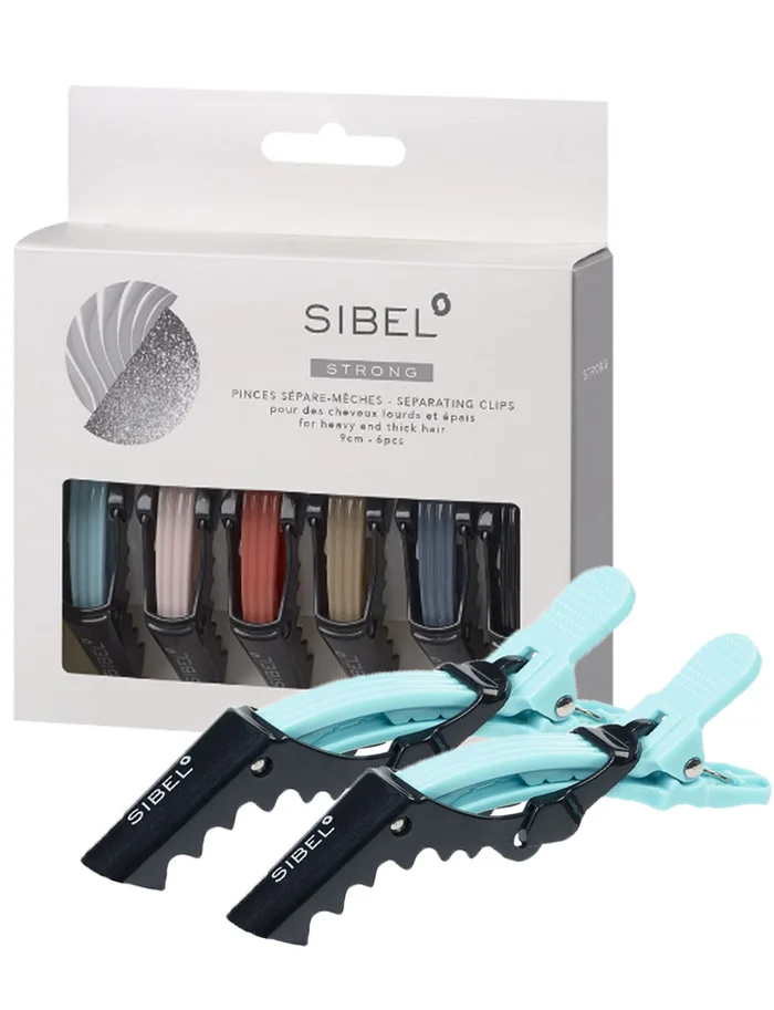 Sibel Gator Pinzas de Separación Strong de Colores 9cm 6uds