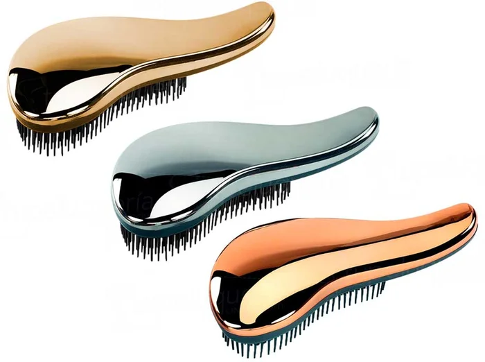 Sibel Meli Melo Cepillo Desenredante Chrome Edicion Limitada.