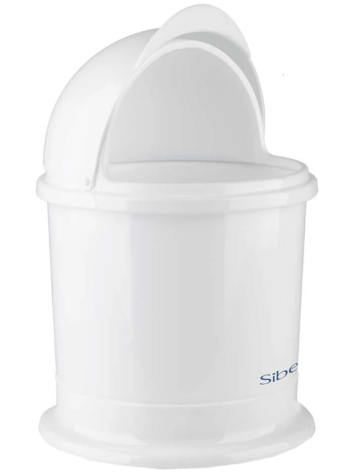Sibel Mini Papelera Blanca