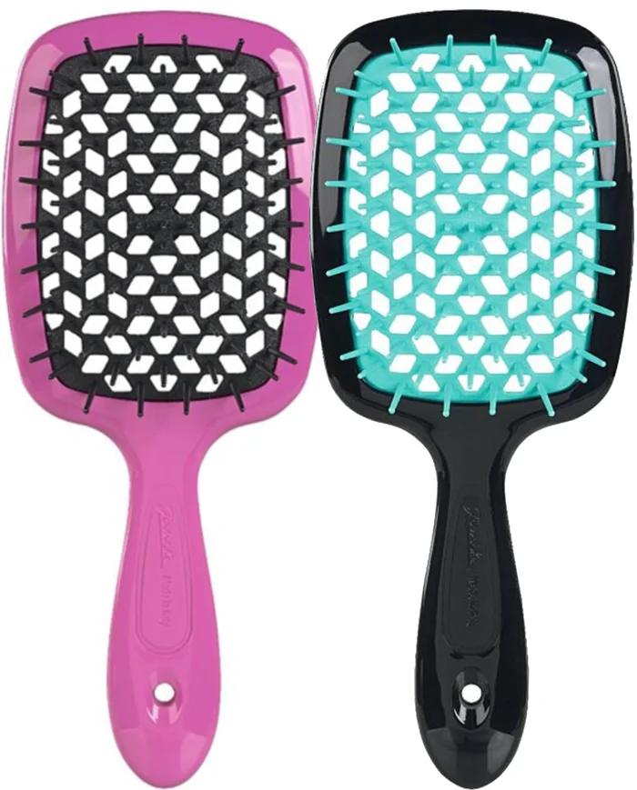 Sibel Soft Brush Cepillo Plano y Térmico Ventilado para Secado Rápido