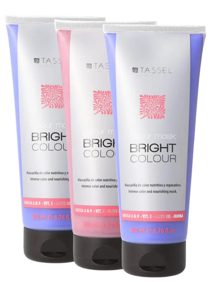 Tassel Mascarilla Bright Colour Rubio Hielo 200ml