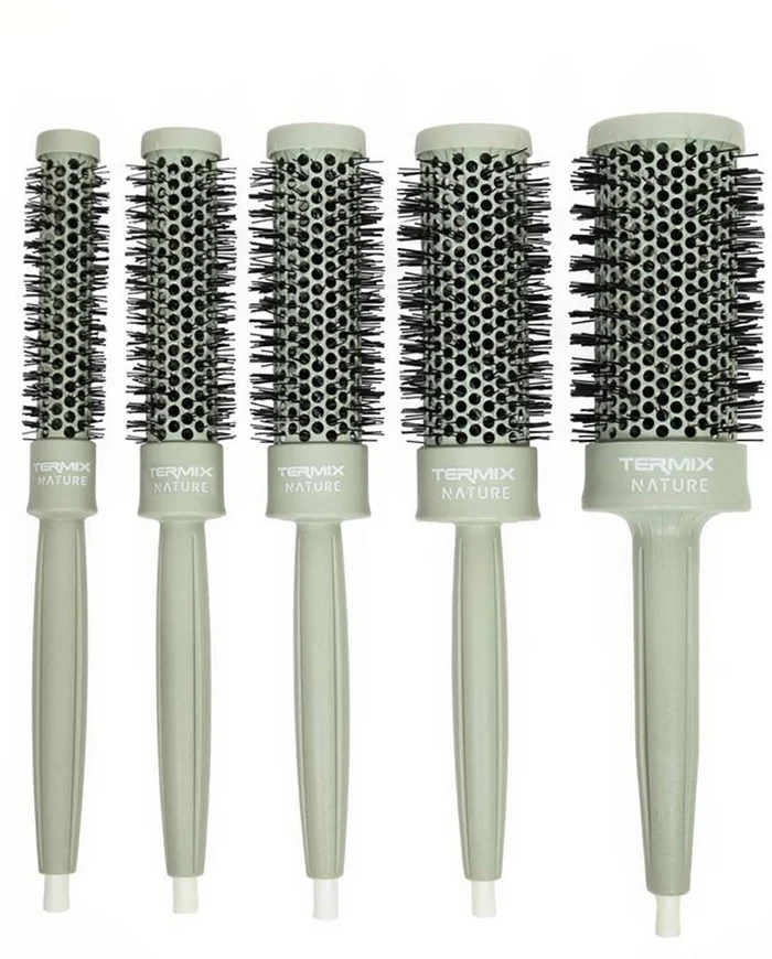 Termix Nature Pack de Cepillos Redondos Naturales 5uds