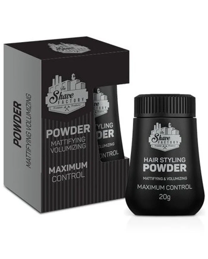The Shave Factory Polvo Voluminizador Para el Cabello de Máximo Control 20GR