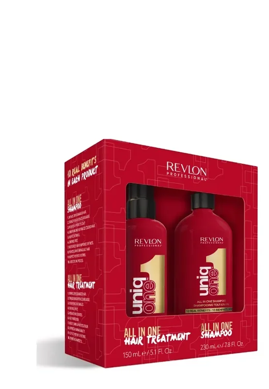UNIQ ONE PACK TRATAMIENTO 150ml + CHAMPU 230ml 2025