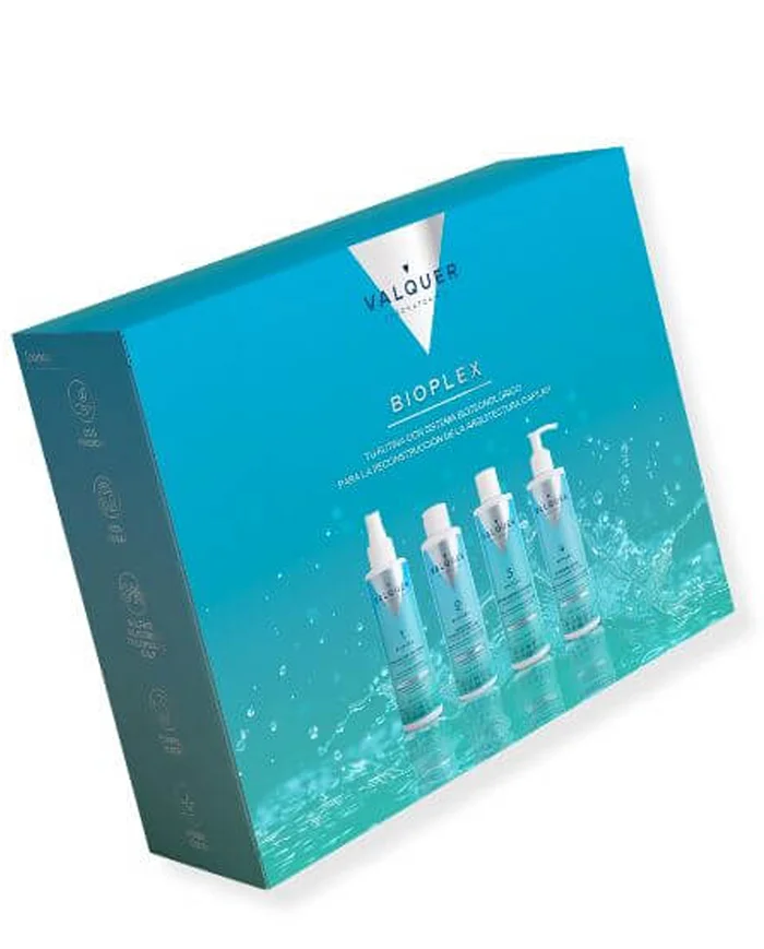 Valquer Bioplex kit Tratamiento Completo para Reconstrucción y Protección Capilar 975 ml