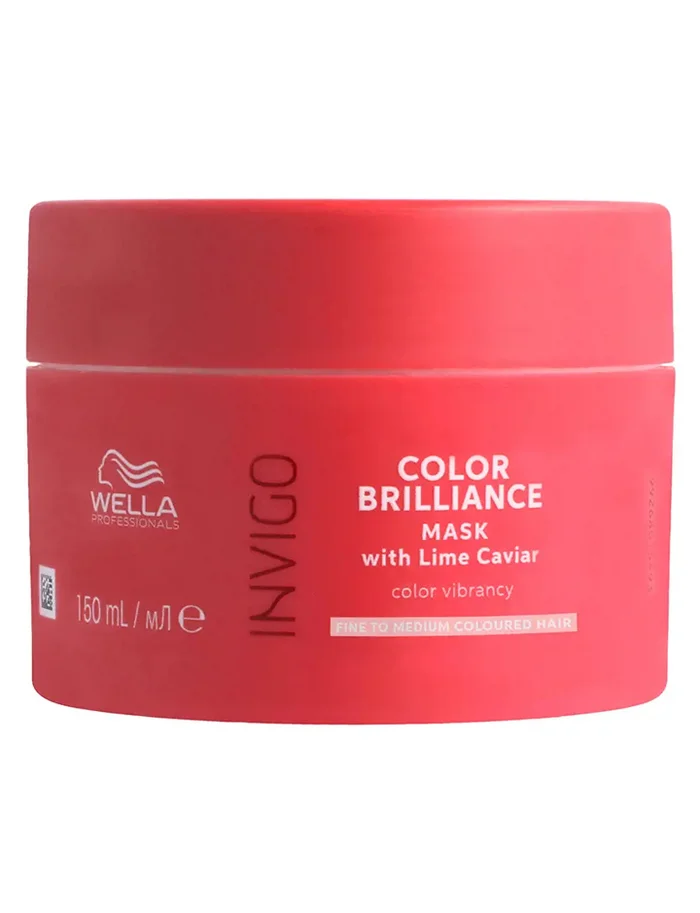 Wella Invigo Color Brillance Mascarilla Cabello Teñido Pelo Fino 150ml