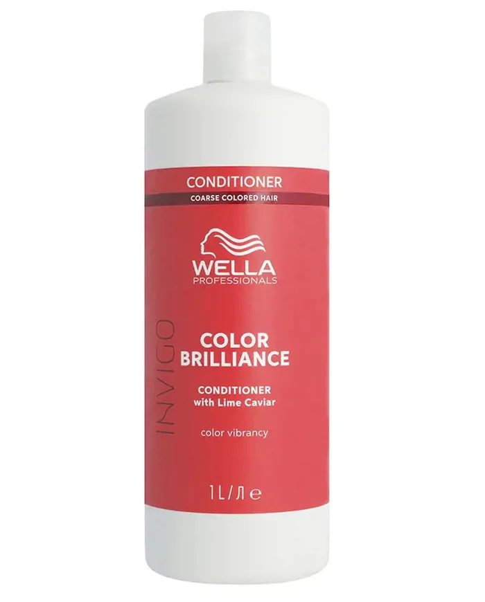 Wella Invigo Color Brilliance Coarce Acondicionador Cabello Grueso y Teñido 1L