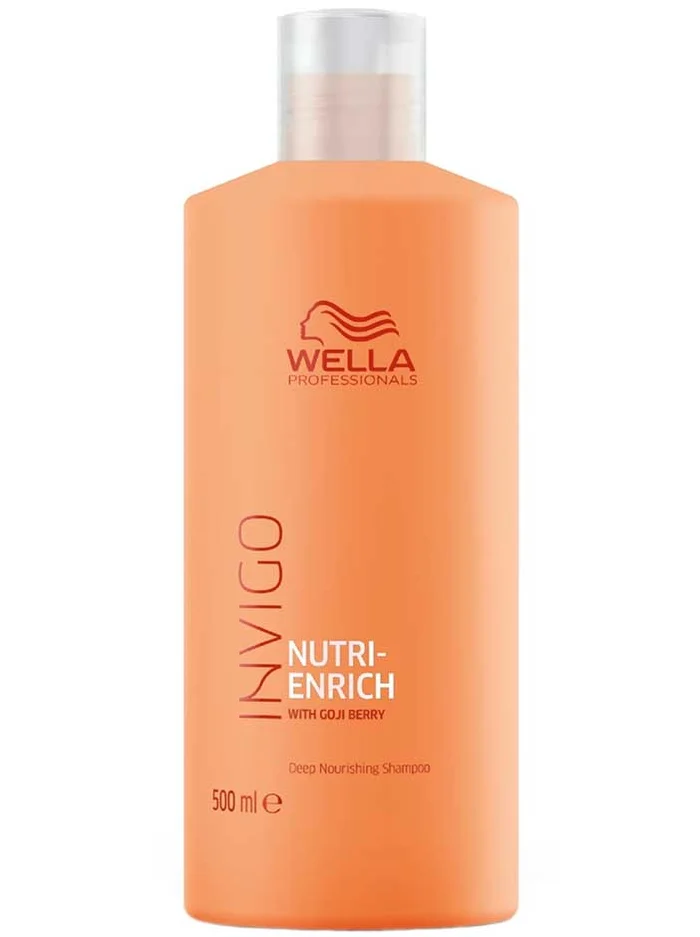 Wella Invigo Nutri-Enrich Champú Nutritivo para Cabello Seco o Encrespado 500ml