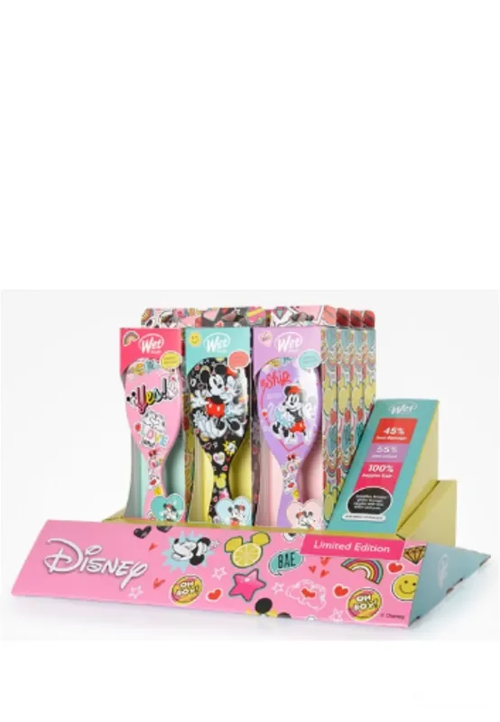 WET CEPILLO MICKEY&MINNIE (COLORES)