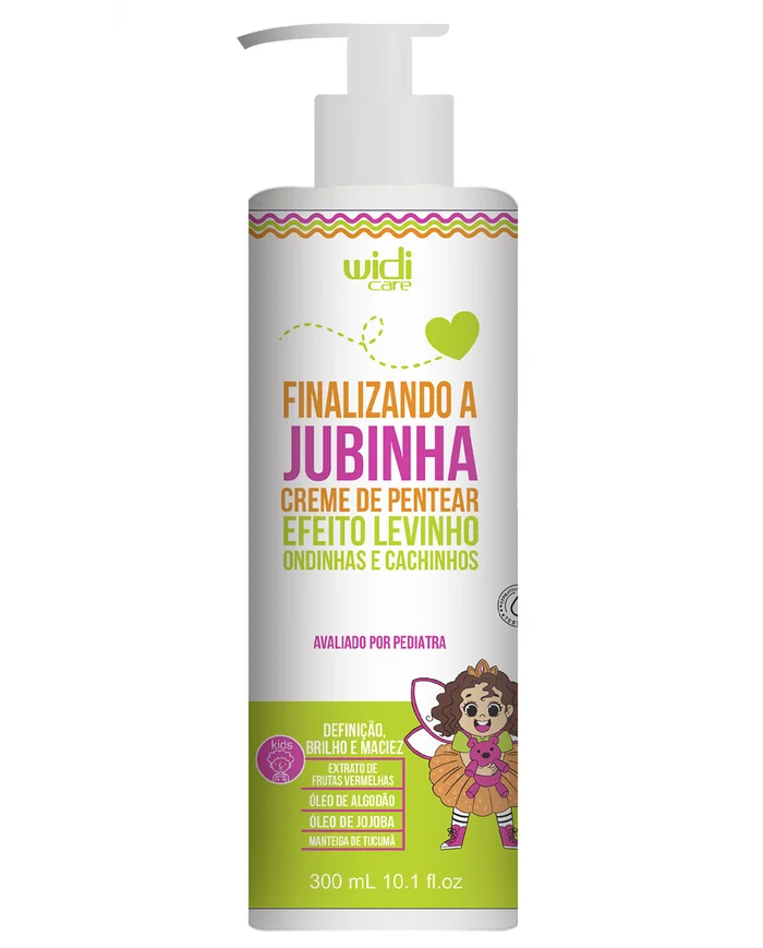 Widi Care Jubinha Crema Para Peinar de Efecto Ligero Para Cabello Rizado 300ml