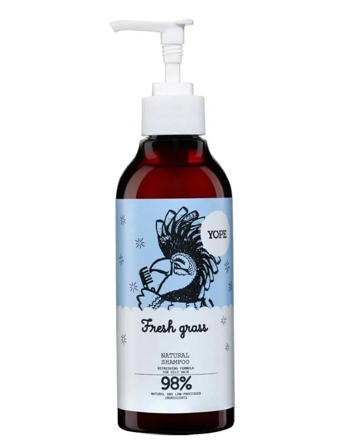 Yope Champú Natural Hierba Fresca Pelo Graso 300ml