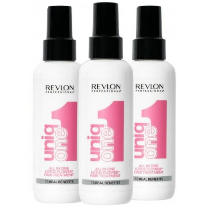 3 sprays de loto 10 en 1 UniqOne Revlon 150ML