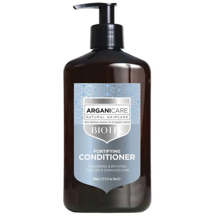 Acondicionador fortificante para cabello seco Biotin Arganicare 400ML