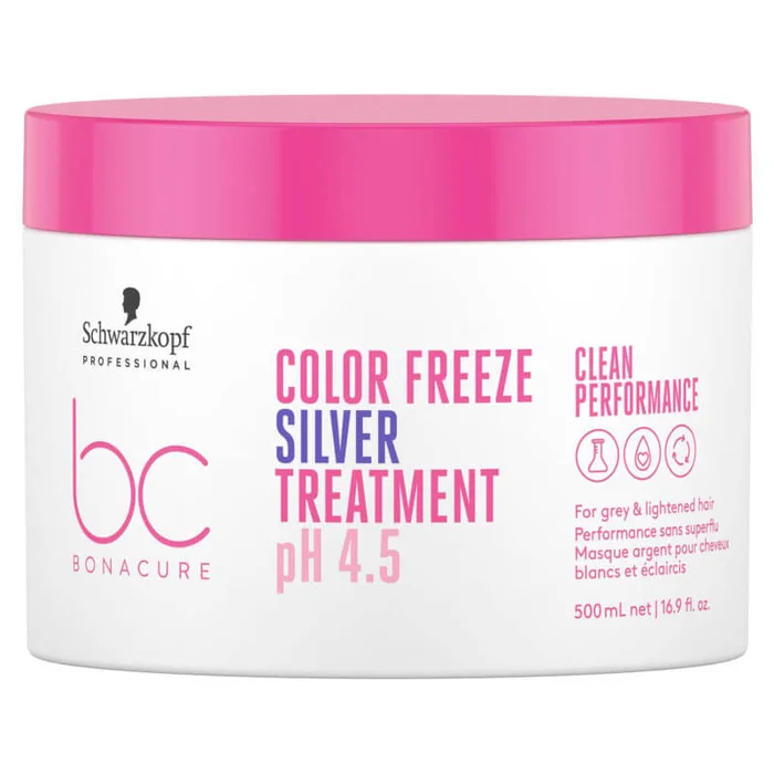 BC mascarilla plata pH4.5 Color Freeze Schwarzkopf 500ML