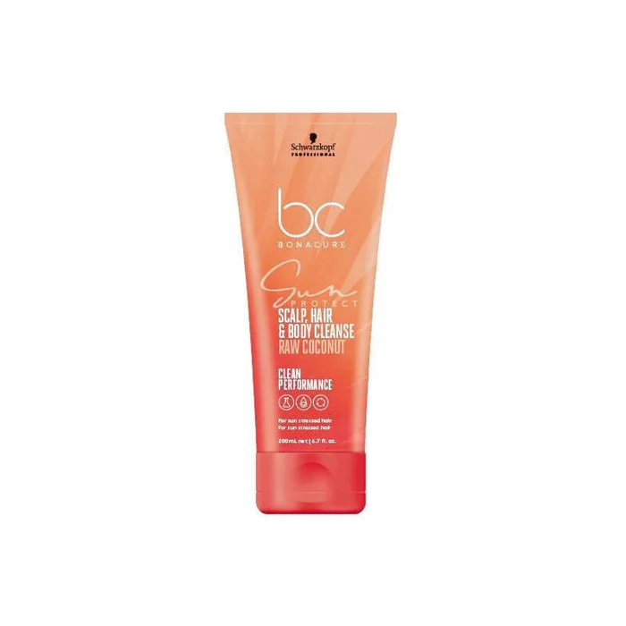 Bonacure Sun Schwarzkopf champú de ducha para el cuerpo y el cabello 200ML