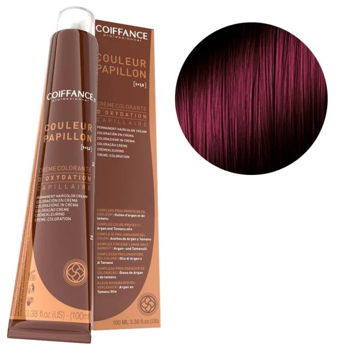 Butterfly Color Color 5.62 Castaño Claro Rojo Peinado Iridiscente 100ml
