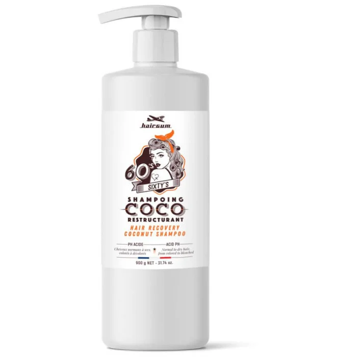Champú colorante de coco Sixty’s Hairgum 900g