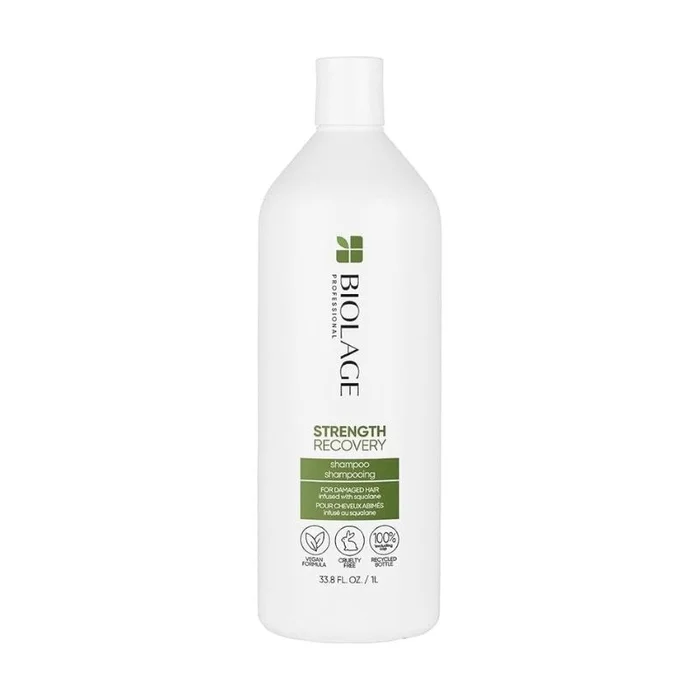 Champú para cabello dañado Strength Recovery Biolage 1L